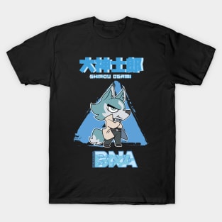 BRAND NEW ANIMAL (BNA): SHIROU OGAMI CHIBI T-Shirt